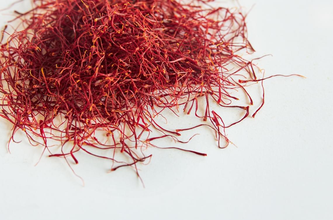 香り高く、品質の良い国産サフランを使用。